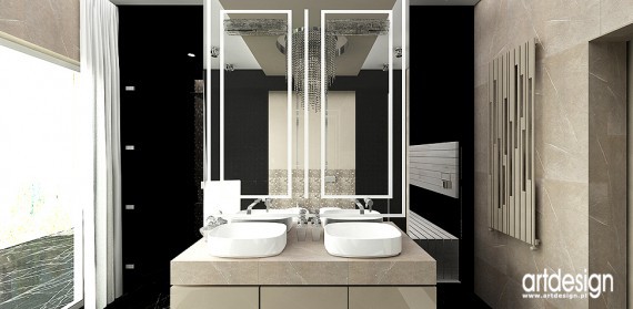 projekty wnętrz - Projektowanie wnętrz łazienek. - zdjęcie 16