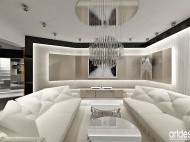 Projekty wnętrz - SKY IS THE LIMIT. Apartament