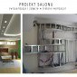 projekty wnętrz - Salon - 4